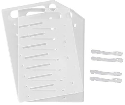 GAROZATION 8-layer 3.5-inch Diy Hard Disk Rack Multi-layer Hard Drive Bracket Storage Holder for Pc Accessories