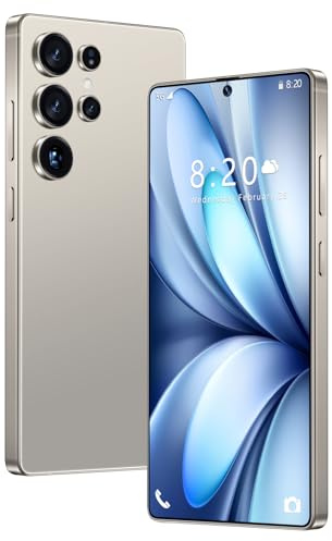 Smartphone S25 Ultra, 16 GB 1 TB, Batteria Da 8000 MAh, Android 14, Fotocamera Impermeabile Da 72 MP 108 MP, Telefono Cellulare Da Esterno Sbloccato Da 7,3 Pollici, Slot Per 3 Schede 5G NFC,Gray-7