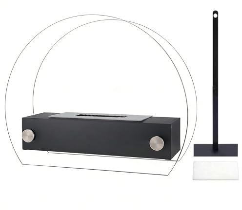 Focolare Da Tavolo Per Esterni | Bruciatore Per Stufa Con Dimensioni 35,00 X 11,99 X 27,99 cm | Braciere Decorativo,Per Giardino Cortile Patio Balcone Picnic Casa Soggiorno Cucina