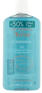 Avène Cleanance Soapless Gel Cleanser, 300 ml
