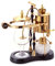 Diguo Belgisch/Belgien Family Balance Siphon/Siphon Kaffeemaschine, eleganter doppelt geriffelter Fulcrum mit T-Griff (Ägyptische Schwarz & Gold)