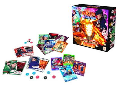 Topi Games Naruto Shippuden: Combate de Ninjas, Juego de Mesa, A Partir de 7 Años, De 2 a 8 Jugadores, 15 Minutos por Partida, Español