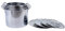 DSUK Large Stainless Steel Stock Pot Brew Boiling Stew Soup Cooking Pot Kitchen Cookware Pot (8 Litre)