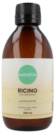Aceite de Ricino bio 200 ml Naturitas Essentials | Producto 100% natural