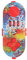 Portable Anxiety Relief Toy - Stress Relief Sensory Fidgets Controller Pad for Kids & Adults (11 Graffiti Colors)