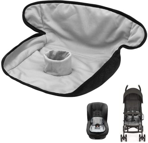 bangminda Protector de Asiento de Coche para Bebé Cojín Orina Aislada para Infantil Silla de Auto Cochecito para Silla de Paseo Carrito Almohadilla Absorbente para Asiento Coche para Niño Bebé, Gris