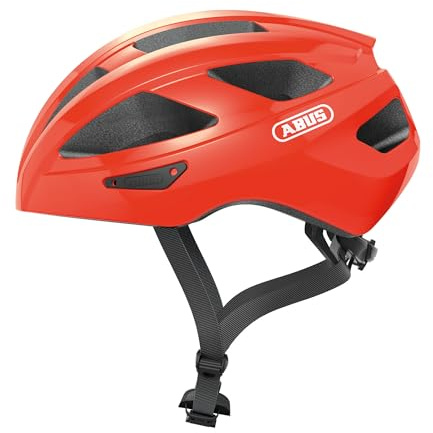 ABUS 87224 Fahrradhelm, Orange (Shrimp Orange), S (51-55 cm)