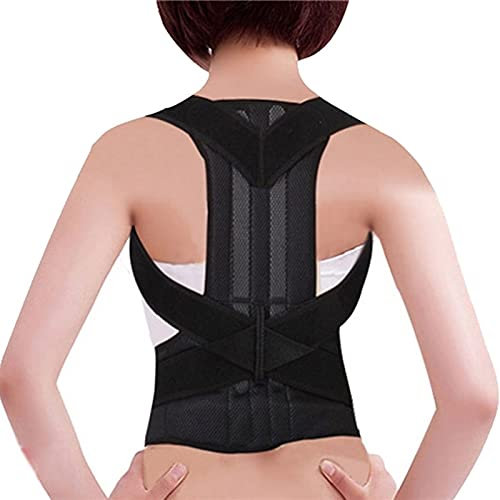 XS-5XL Größe Haltungskorrektur für Teenager, Frauen, Männer, Rückenbandage, Stützgürtel, Wirbelsäule und Rückenstütze, Glätteisen, Bund, der Entlastung für Bucklige bietet (Größe: XXL) (klein)
