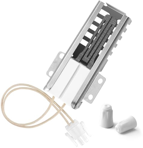 【UPGRADED】WB13K21 Gas Range Oven Flat Igniter with Connector Plug, 5303935066 Oven Igniter for G.E Hot.point Kenmore Gas Stove, Replaceable Norton-AP2020569 PS231280 WB13T10045 by Cenipar