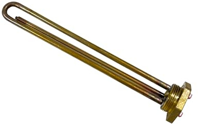 SPEEM | Resistencia Termo Electrico Vaina Cobre Rosca 1 1/4 1500w 220v Standard | Resistencia para calentador electrico | Para acumulador y caldera de agua eléctrica | Resistencia para termo electrico