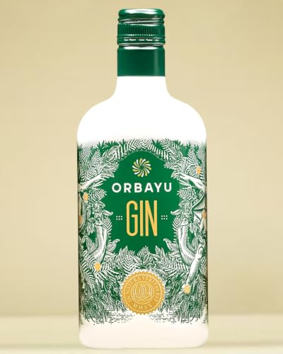 Orbayu Gin, Ginebra Premium Destilada en Asturias, 700 ml