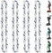 Sinirttou Chaînes de Tronçonneuse scie à 4 Pièces 6 pouces, Jauge de la chaîne 0.043/1.1mm, Pas de la chaîne 1/4,37DL, pour Guide-Chaîne de 6,Chainsaw Chain