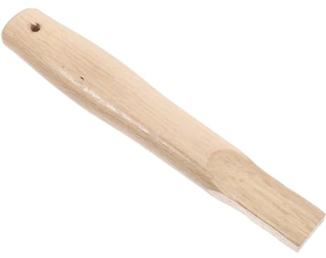 Gadpiparty Wooden Hammer Handle Replacement 22cm Anti-Skid Solid Wood Tool Handle for Engineers Hammer Suitable for Construction and Demolition