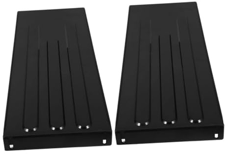 NULYLU Protectores Laterales para Silla de Ruedas Eléctrica 2 Piezas en Color Negro de Material Pp Fácil Instalación para Paseos al Aire Libre y Hospitales