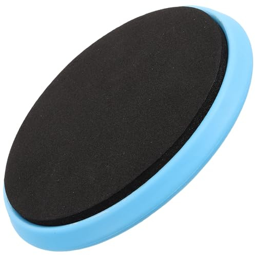 Homoyoyo Ballet Turn Board round Spinner Plate for Skating and Dance Practice, Blue Balance Trainer for Pirouette and Foot Rotation Training