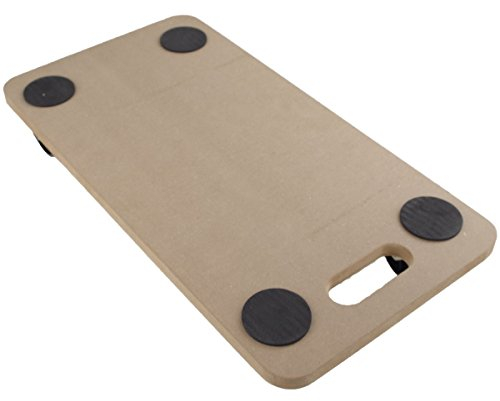 Benson Tools - Pedana/piattaforma con ruote in pannelli di fibre di tipo medio, forza portante di 200 kg