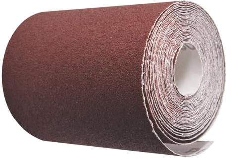 Garden Mile Papel de lija grueso/mediano para pintores, papel de lija de óxido de aluminio, herramientas manuales, pintor, decorativo, papel de lija resistente y duradero (120-10 m x 115 mm)