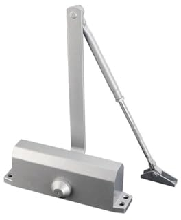 VNE Hydraulischer Pufferschutz, der den automatischen Türschließer der Brandschutztür im Bürogebäude des Home Hotel Shopping schließt