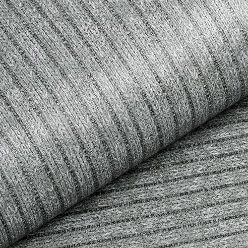 Livelynine Papier Peint Chambre Adulte Enfant Gris 40CMx10M Papier Peint Adhesif Mural Salle De Bain Salon Gris Clair Papier Collant pour Meuble Gris Motif Rouleau Adhesif Decoratif Meuble Mural Gris