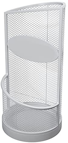 Schirmständer Regenschirmhalter Halbrunder Schirmständer Mit Hohlem Metallgitter Im Eingangsbereich, Freistehender Spazierstockhalter Für Das Heimbüro Regenschirmständer Schirmhalter ( Color : White ,