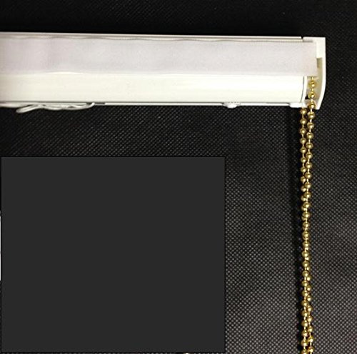 Ians Emporium 110cm Cassette Roman Blind Kit BRASS Chain Nets At Home - Special Size
