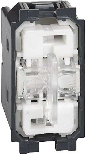 Bticino SK4027F Commutatore a Doppio Tasto 1-0-2, Non Illuminabile, Serie Livign Now, 1P 10 AX, 250 Va.c., 1 Modulo