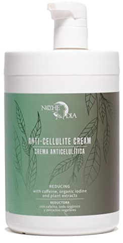 Noche y Día - Crema Anticelulitis y Reductora - 1000 ml - Mejora el Efecto de Piel de Naranja - Combate la Celulitis - Suaviza e Hidrata