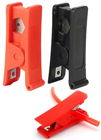 KGDUYC Tagliatubi - 2 pcs Tagliatubi Portatile per Tubi in Plastica PEX, Sottile PVC, PPR e Tubi Idraulici, Utensili da Taglio, per tubi in PE fino a 12mm,