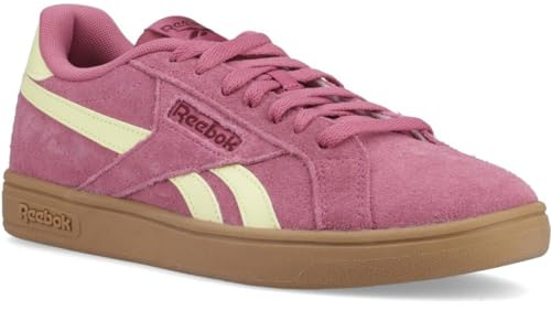 Reebok Zapatillas Retro Court para Mujer, Studiopink, Amarillo, Negro, Talla 37,5 EU, Studiopink Yellowhaze Blackcherry, 37.5 EU