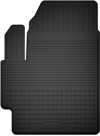 Wielganizator Gummimatte Fahrerseite passend für Subaru XV (2011-2017) Crossover | bessere Passform als universelle Matten | Schwarz | Hergestellt in Polen