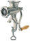 Westmark Tritacarne con disco perforato, Con imbuti per salsicce e inserto per pasta frolla, Supporto a morsetto da tavolo, Dimensione 8, Acciaio fuso stagnato, Argento, 9752260