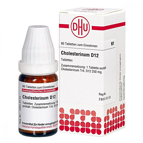 Cholesterinum D 12 Tabletten, 80 St