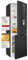 Exquisit Kühl-Gefrierkombination, 186 cm Höhe, Kühlschrank mit Wasserspender, 4-Sterne-Gefrieren, 313 Liter, Alarm-Funktion, KGC5320-95-E-WS-040C inoxlook-az