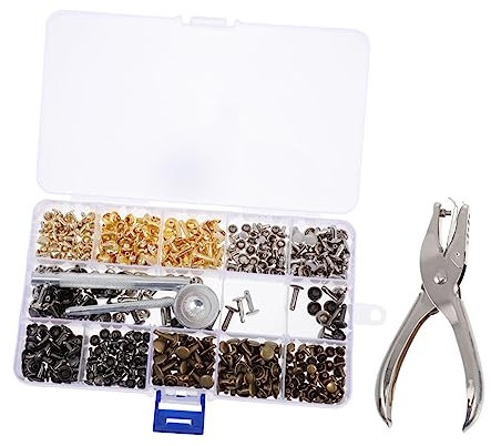 SEWACC 1juego Kit De Remaches De Ropa y Accesorios De De Instalación Para Moda Calzado y Decoración De Bolsos