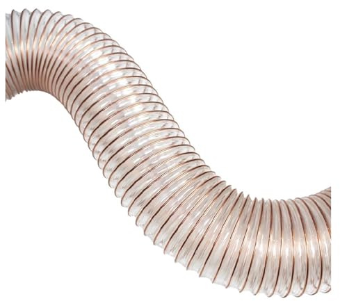 Schwerer, flexibler Polyurethan-PU-Spiralschlauch, Innendurchmesser 20, 38, 45, 50, 65, 75, 100, 140, 200, 210, 220, 300, 375, 450, 600 mm, Staubabscheiderrohr(Φ50mm(2inch))