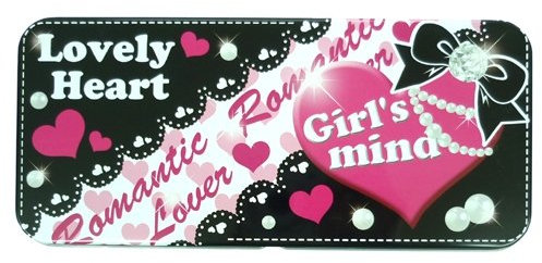 Pearl Heart tin can pen case (pencil) subculture goods (stationery) mail order (japan import)