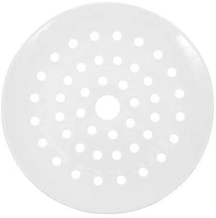 Cabilock 1stk Dampfer Dampfgarregal Mini-dampfgarer Dampfgargestell Für Lebensmittel Dampfkorbeinlage Dampfeinsatz Einsetzen Grillzubehör Multitools Keramik Weiß Gedünsteter Fischtopf Liner