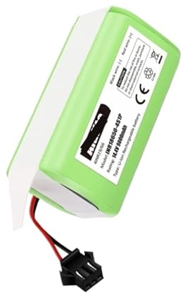 Batería de aspiradora. Batería de repuesto for aspiradora de 14,4 V 2600 mAh. Compatible con Conga 990 1090 1790 1990. Compatible con Deebot N79S N79 DN622. Compatible con Robovac 11. Compatible con T