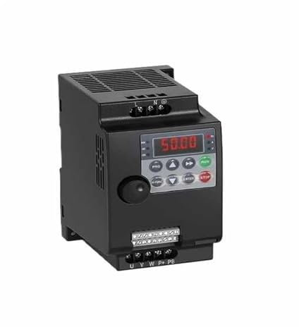 PMZZHUPVR Inversor VFD Entrada monofásica Salida trifásica 220V, entrada trifásica Salida trifásica 380V 0.75/1.5/2.2/4/5.5KWVFD (0.75KW 220V 1PH-3PH)
