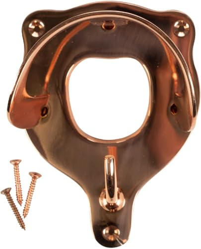 HKM Porte bridon en laiton Cuivre One Size