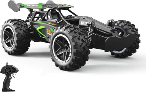 Jovrun 2.4GHz High-Speed Remote Control Car for Kids, 20KM/H Off-Road RC Truck with Dual Batteries, Long-Range Performance, Toy for Boys & Girls Ages 7-14