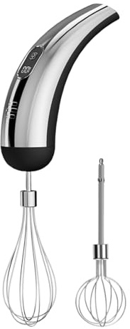 Sbattitore portatile: sbattitore elettrico portatile, frusta elettrica | Forniture per la cottura del frullatore in acciaio inossidabile per Cottura di torte Impasto Crema Pastella Alimenti
