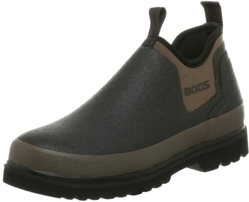 Bogs Men's Tillamook Bay Waterproof Slip On Rain Boot, Black, 13 M