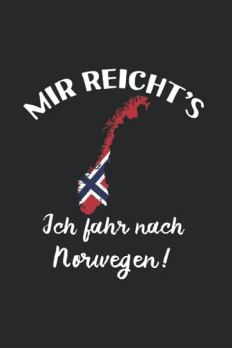 Norwegen: Ich fahr nach Norwegen!: Notizbuch / Notizheft für Norweger Norway A5 (6x9in) liniert mit Linien
