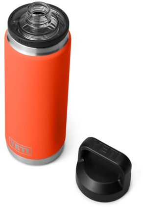 YETI Rambler Bottle Chug, Vaccum Insulated Stainless Steel Bottle with Leakproof Chug Cap, Papaya, 26 oz (769 ml)