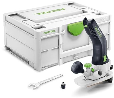 Festool Affleureuse sans fil MFKC 700 KA EB-Basic 578013 | Fraiseuse de chants modulaire 18 V - réglage profondeur 1/10 mm - aspiration antistatique - compatible CONTURO KA 65