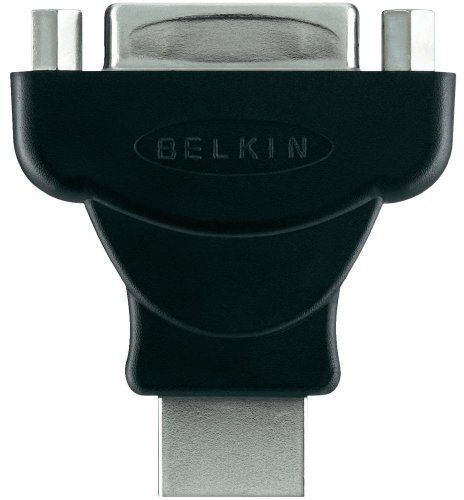 Belkin HDMI/DVI M/F HDMI DVI Black Cable Interface/Gender Adapter – Cable Interface/Gender Adapter (HDMI, DVI, Male/Female, Black)