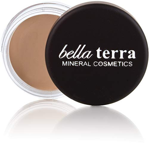 BellaTerra Cosmetics Eye Primer for Eyeshadow | Long-Lasting Shadow Base & Eyelid Concealer for Dark Circles & Veins | Matte Finish | Fragrance-Free for Sensitive Skin | .32 oz Crease-Proof Formula