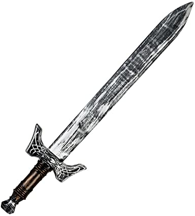 Boland 44037 - Épée de chevalier, longueur env. 68 cm, armes factices pour costumes de carnaval, accessoires de costume pour chevalier, épée pour carnaval ou fête à thème