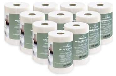 Bio Windelvlies Windel-Einlagen Papiervlies - Zellulosebasis aus nachhaltigem Waldbau